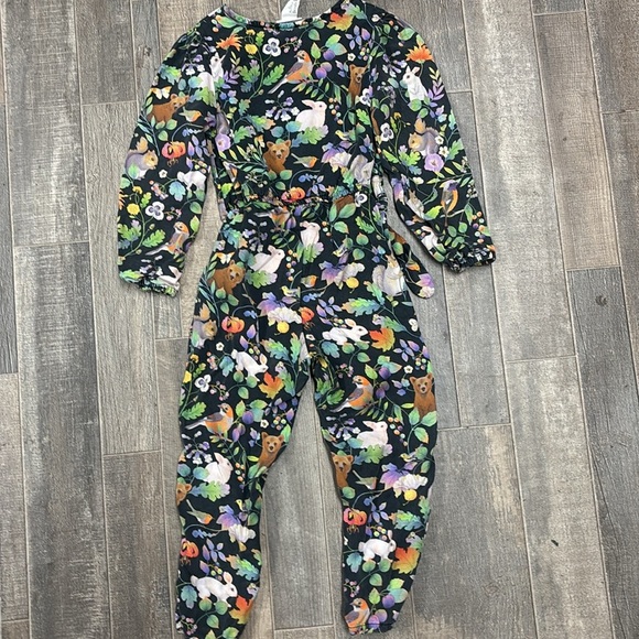 H&M x Whooli Chen Lyocell Woodlands Jumpsuit Size‎ 5t - Picture 4 of 5